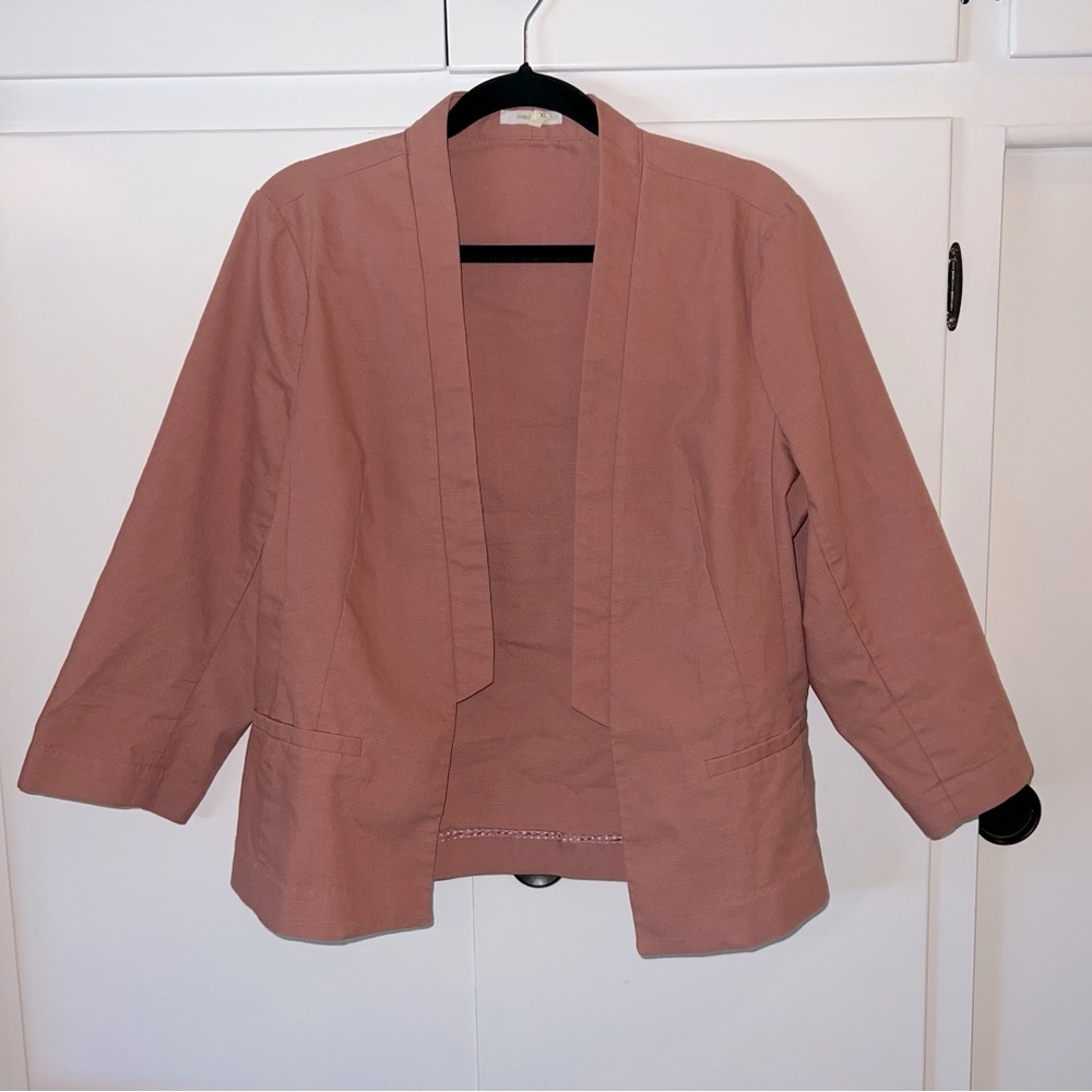 Maurices Mauve Blazer - size XL